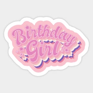 Birthday Girl Sticker